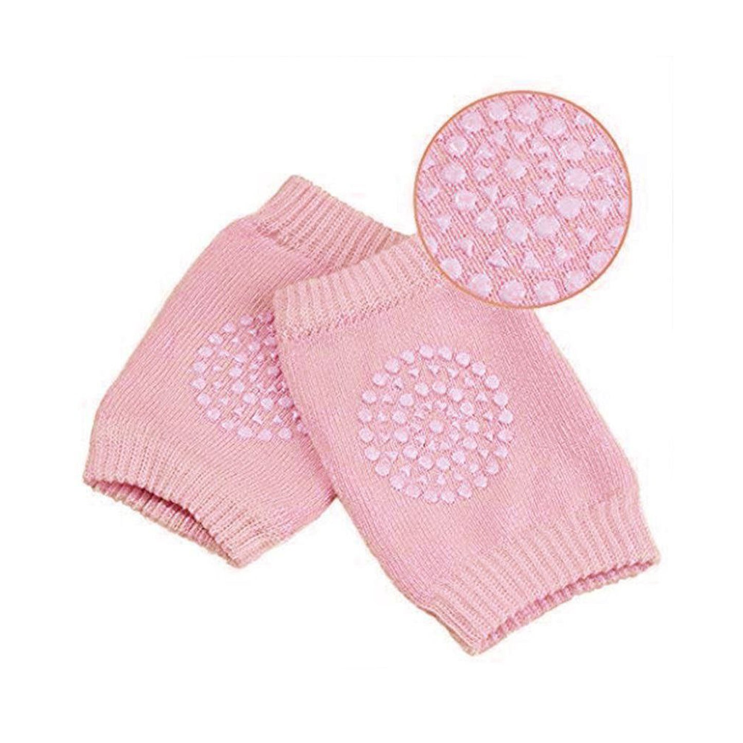 Non Slip Anti Skid Grip Cotton Socks For Crawling Knee Pad (5 Pair)