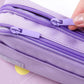 Rabbit Style Pencil Pouch Big Pencil Case Zipper