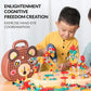 Creative Screw Puzzle Suitcase Toy Set For Kids
