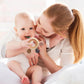 Wooden & Silicone Baby Teether BPA Free