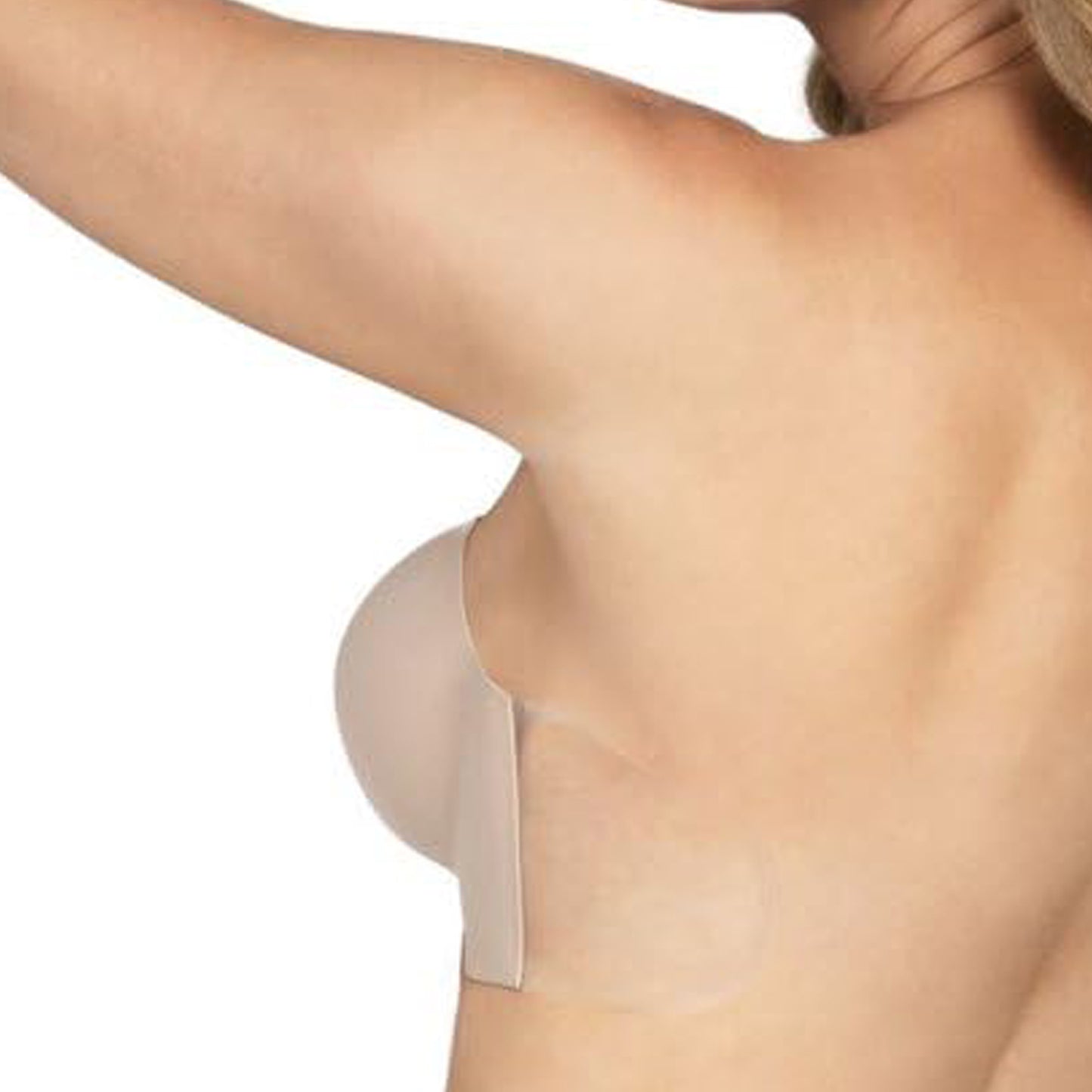 Stick-On Strapless Backless Push-Up Adhesive Bra For Women