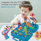 Creative Space Screw Puzzle Suitcase Toy Set