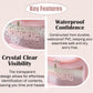Pink Portable Travel Cosmetic Bag