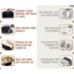 Makeup Cosmetic Bag For Women Wide Opening Cosmetic Case