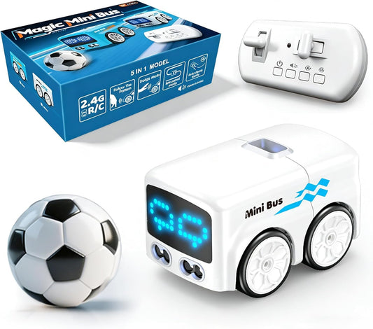 Magic Follow Line Smart Mini Bus Toy