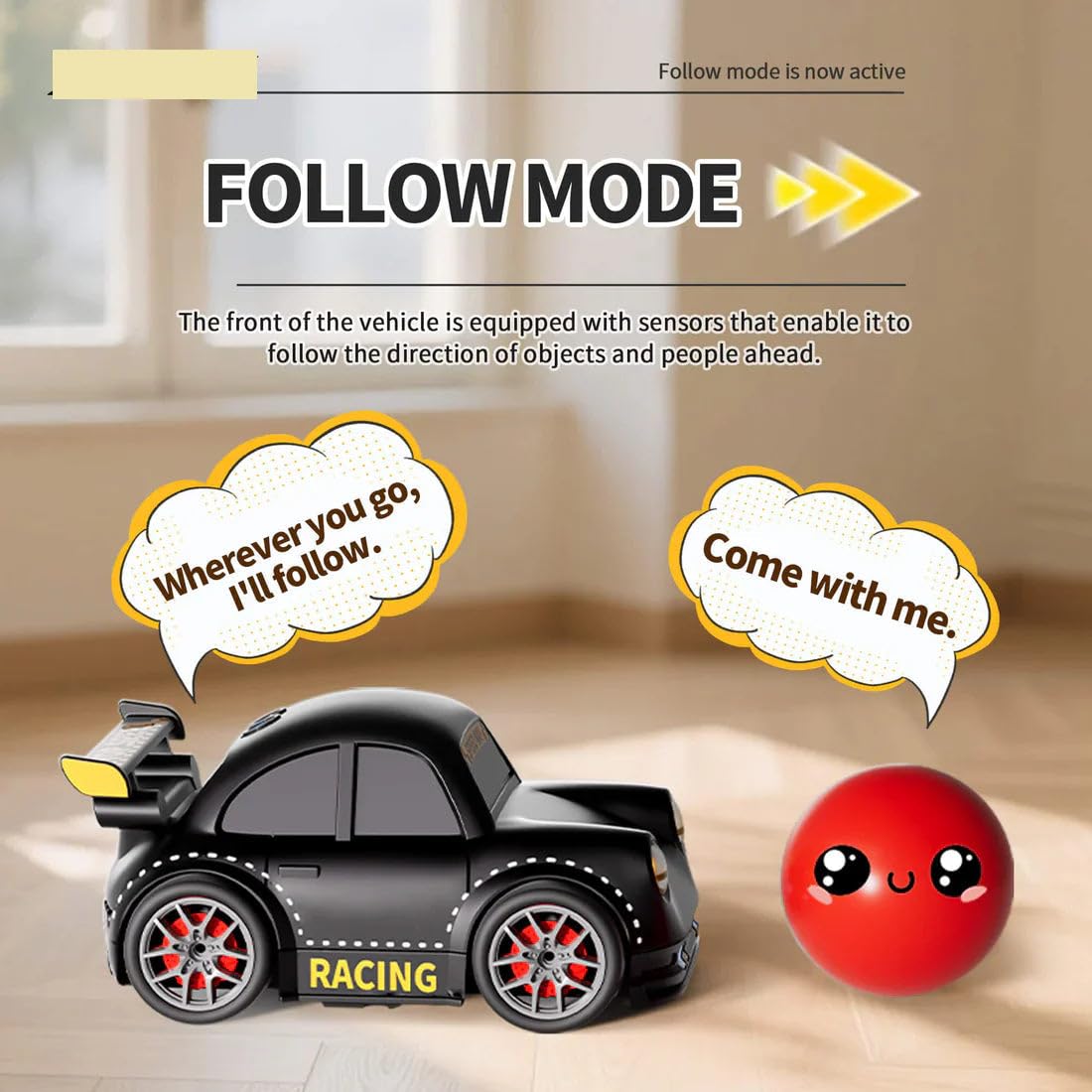 Mini RC Intelligent Sensor Stunt Car