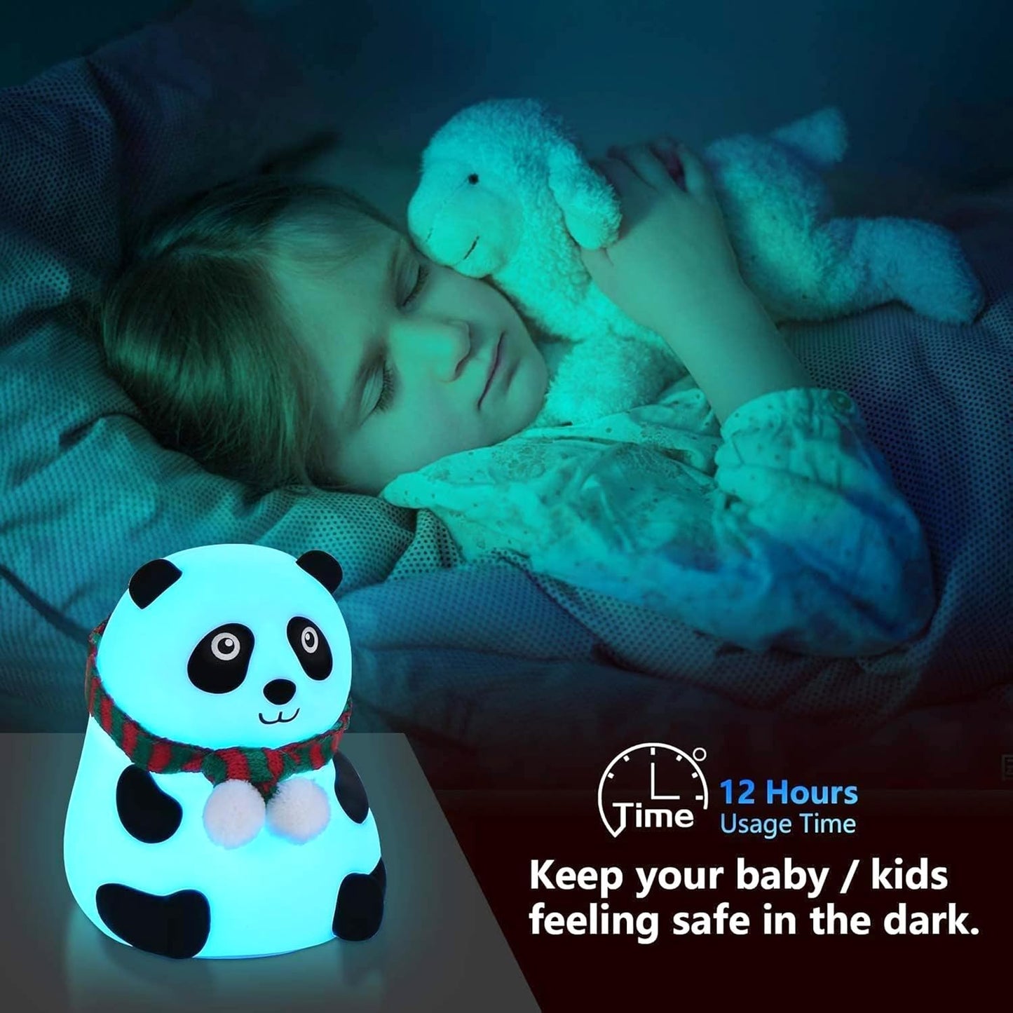 Panda Silicone Night Lamp