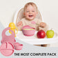 Silicone Baby Feeding Set 8 Pcs