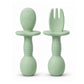 Baby Silicone Spoon & Fork Set
