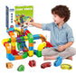 Electric Train Set With 3D Magic Flexible Race Tracks (123Pcs)