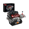 Mould King 10227 Mini V8 Engine With Transmission Building Blocks Set