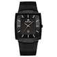 Reward Men's Rectangular Mesh Quartz Watch Black