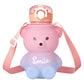Kawaii Bear Straw Water Bottle