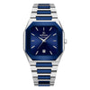 Reward Prime Men's Analog Quartz Watch – Silver & Blue
