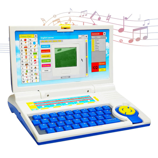 Educational Kids Learning Laptop Toy With Mouse – 20 Activities