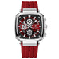 Reward VIP Analog Red Square Dial Men's Watch