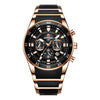 Reward VIP Luxury Chronograph Men’s Quartz Watch – Black Dial Edition