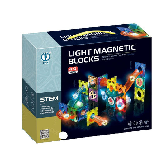 Light Magnetic Building Blocks (49Pcs)