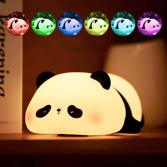 Cute Panda Silicone Night Lamp