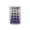 Purple Transparent LED Calculator
