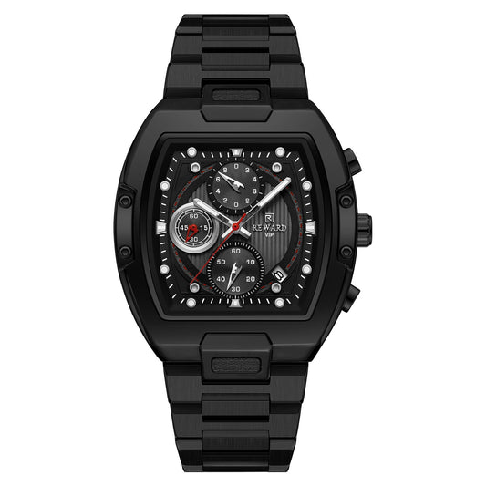 Reward Men's Business Quartz Watch – Black