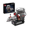 Mould King 10225 American Muscle Car V8 Engine Building Set