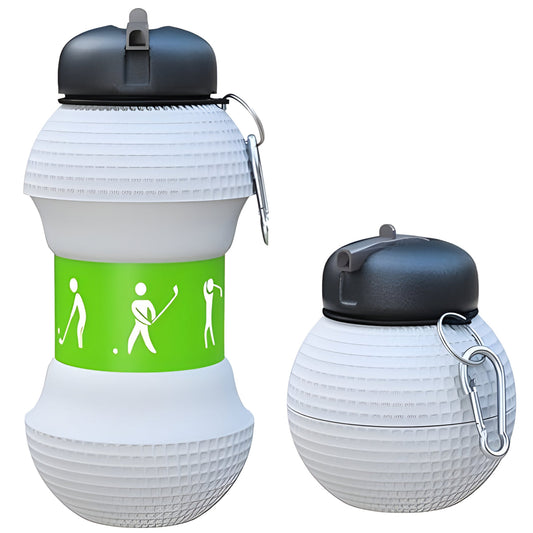 Golf Ball Fordable Sports Water Bottle
