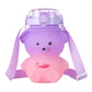 Cute Bear Straw Bottle 1000ml