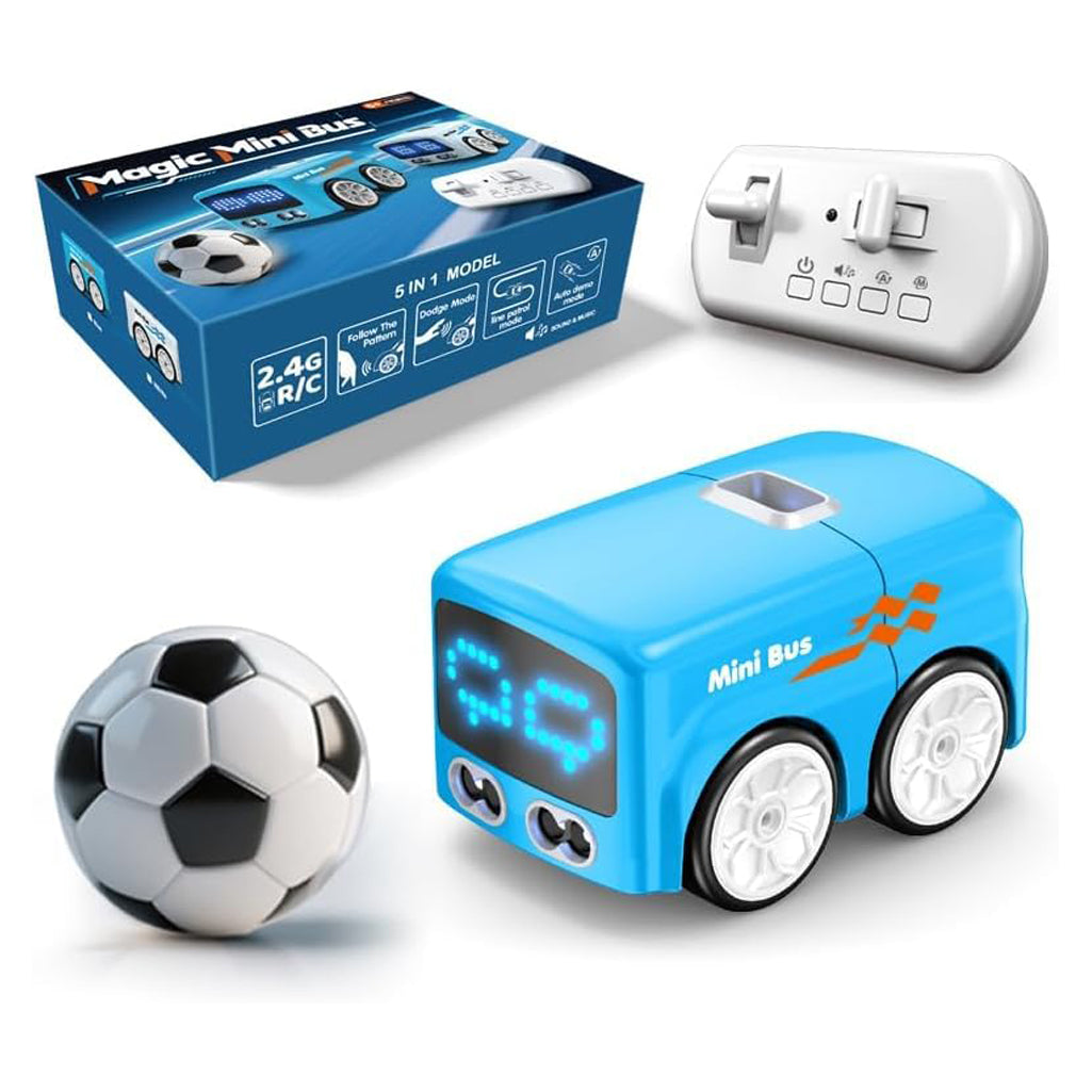 Magic Follow Line Smart Mini Bus Toy