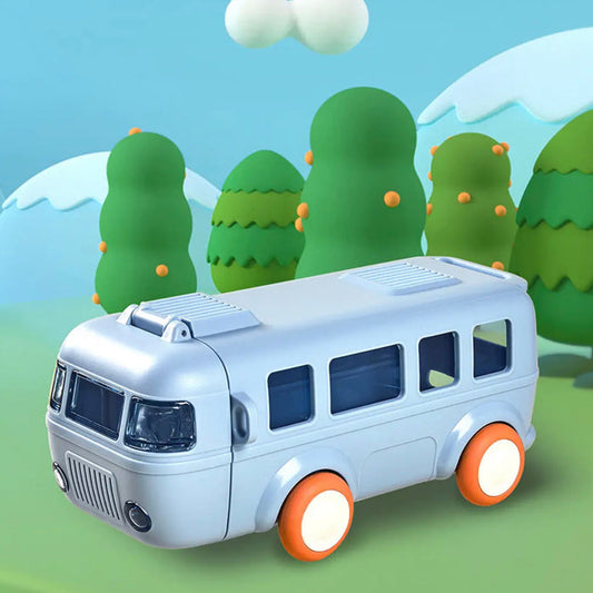 Cute Bus Adventure 500ml Sipper Water Bottle