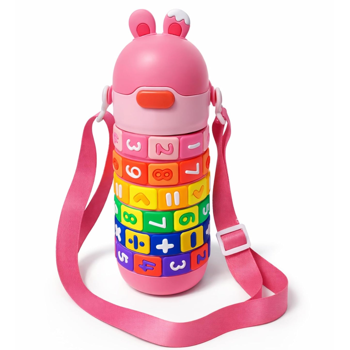 Math Learning Puzzle Water Bottle 500ml