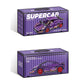 Purple Lambo 1:18 Scale Racing Pull-Back SuperCar Building Blocks Set