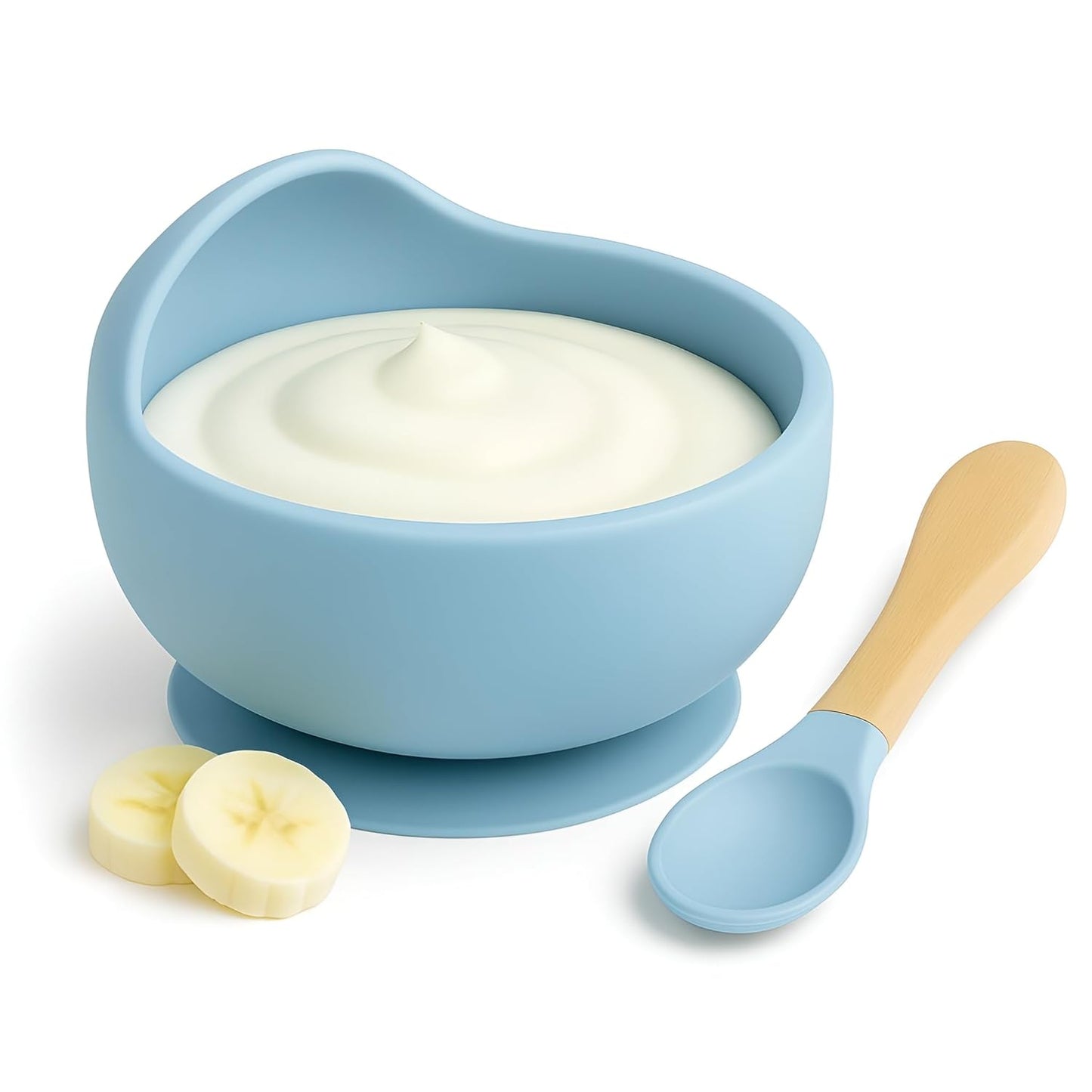 Silicone Baby Bowl & Spoon Set