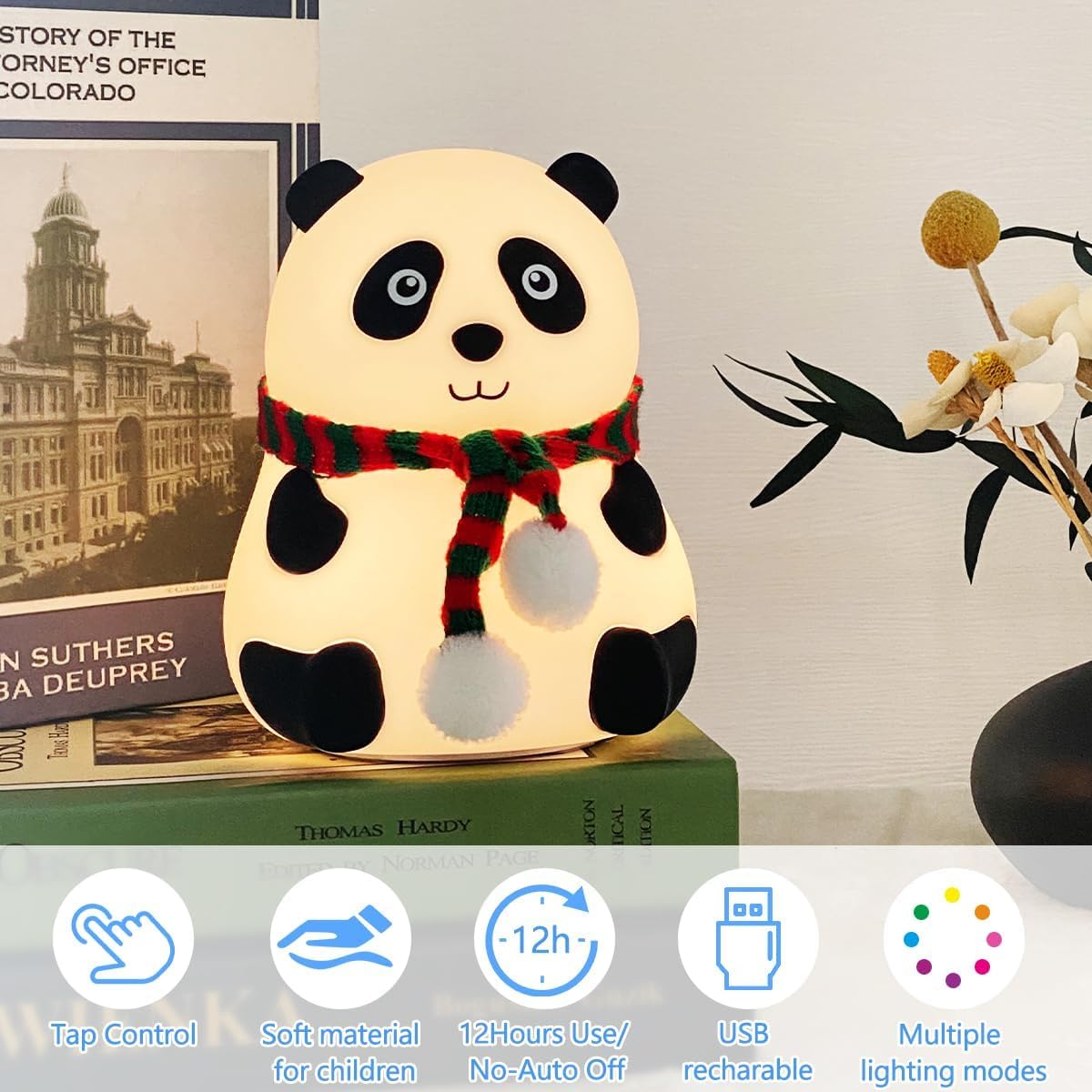 Panda Silicone Night Lamp