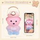 Cute Bear Straw Bottle 1000ml