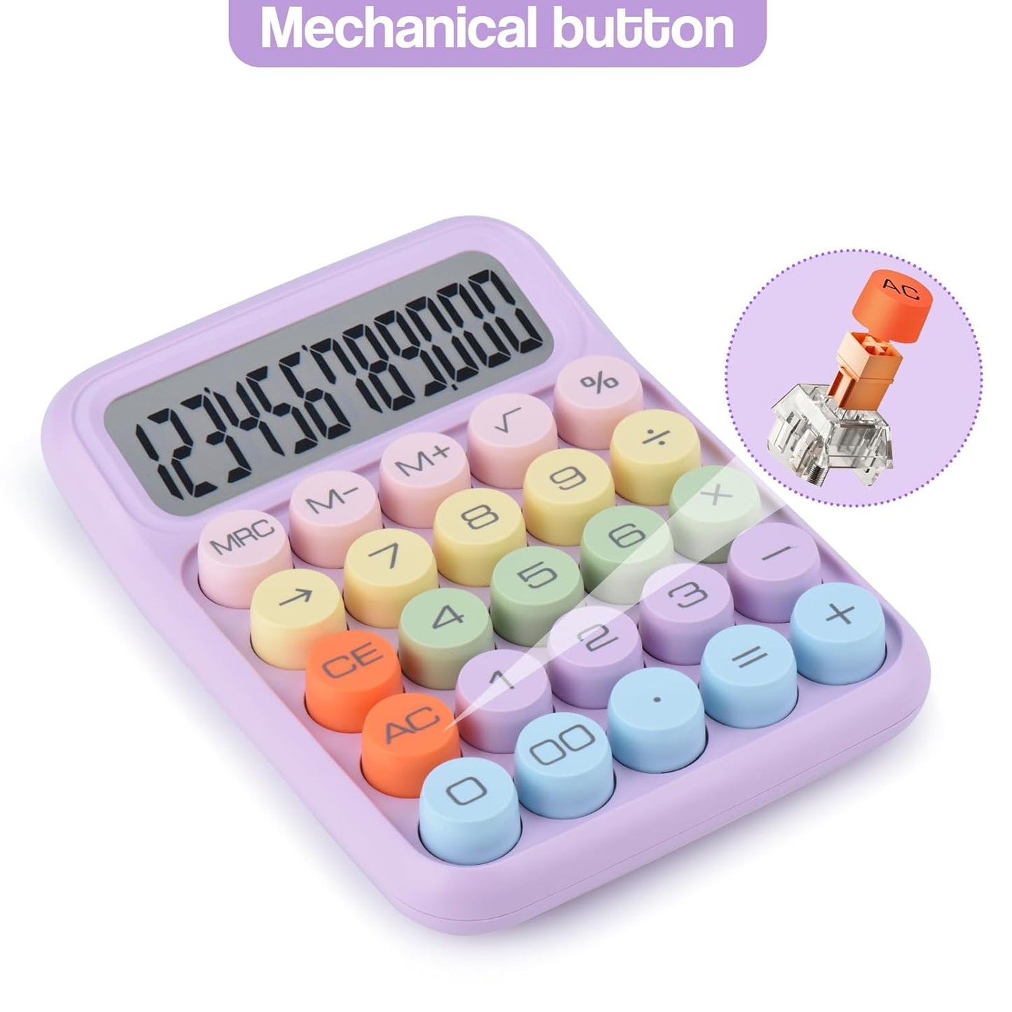 Mechanical Push Button Calculator