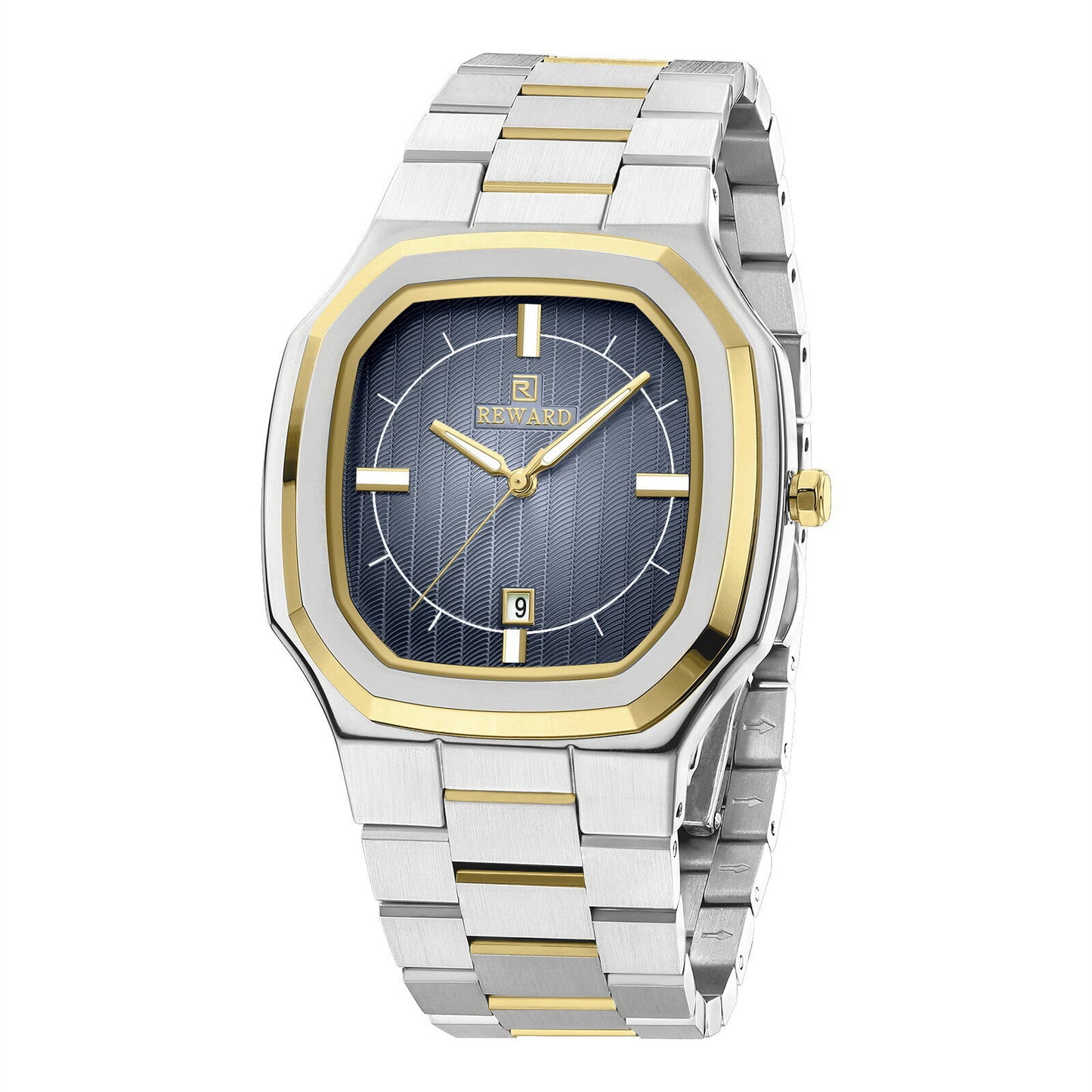 Reward Men's Multifunction Chronograph Quartz Watch – TT Black Case