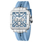 Reward VIP New Edition Chronograph Men’s Quartz Watch – Sky Blue Sqare Dial