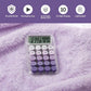 Purple Transparent LED Calculator