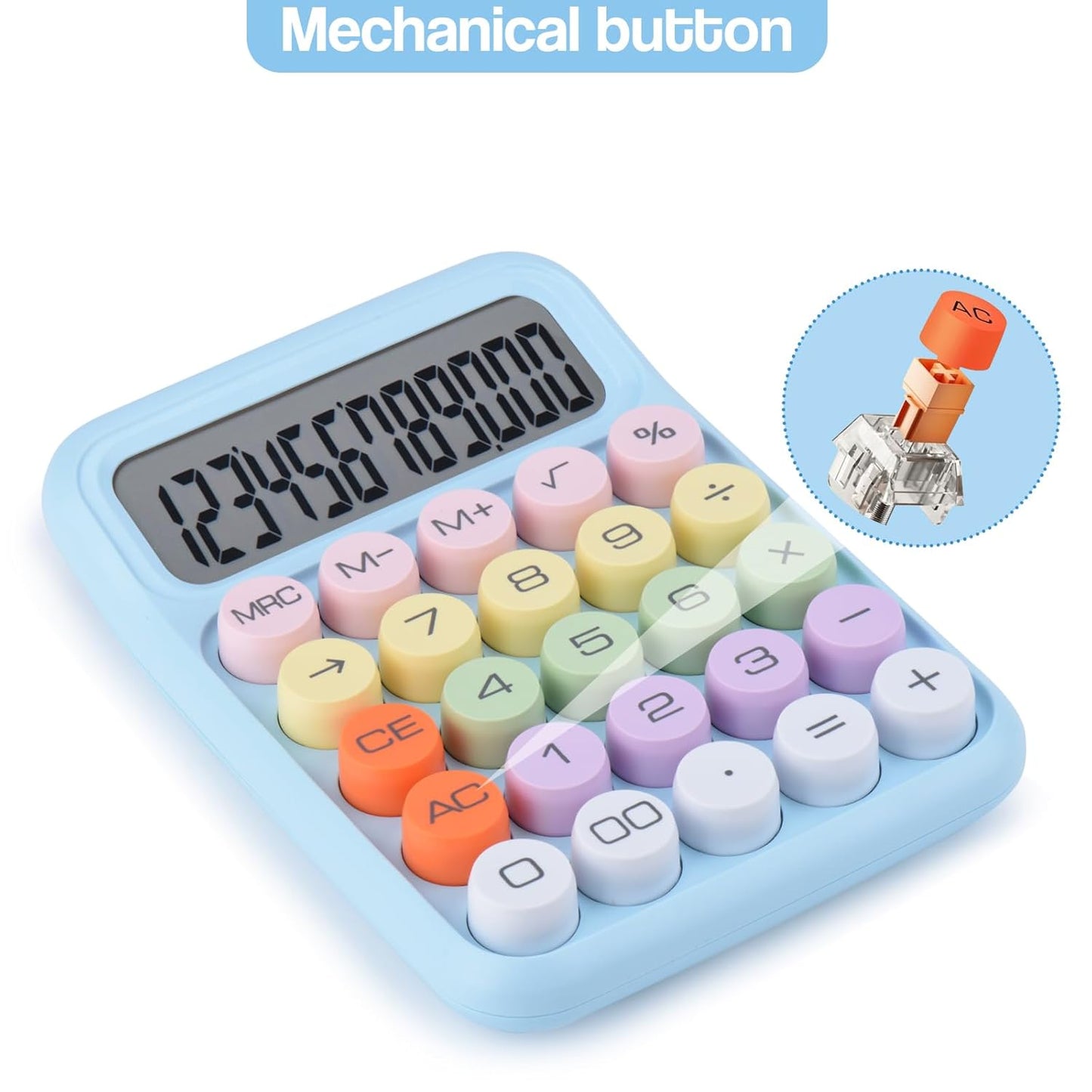 Mechanical Push Button Calculator