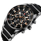 Reward VIP Luxury Chronograph Men’s Quartz Watch – Black Dial Edition