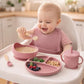 6Pcs Silicone Baby Feeding Set