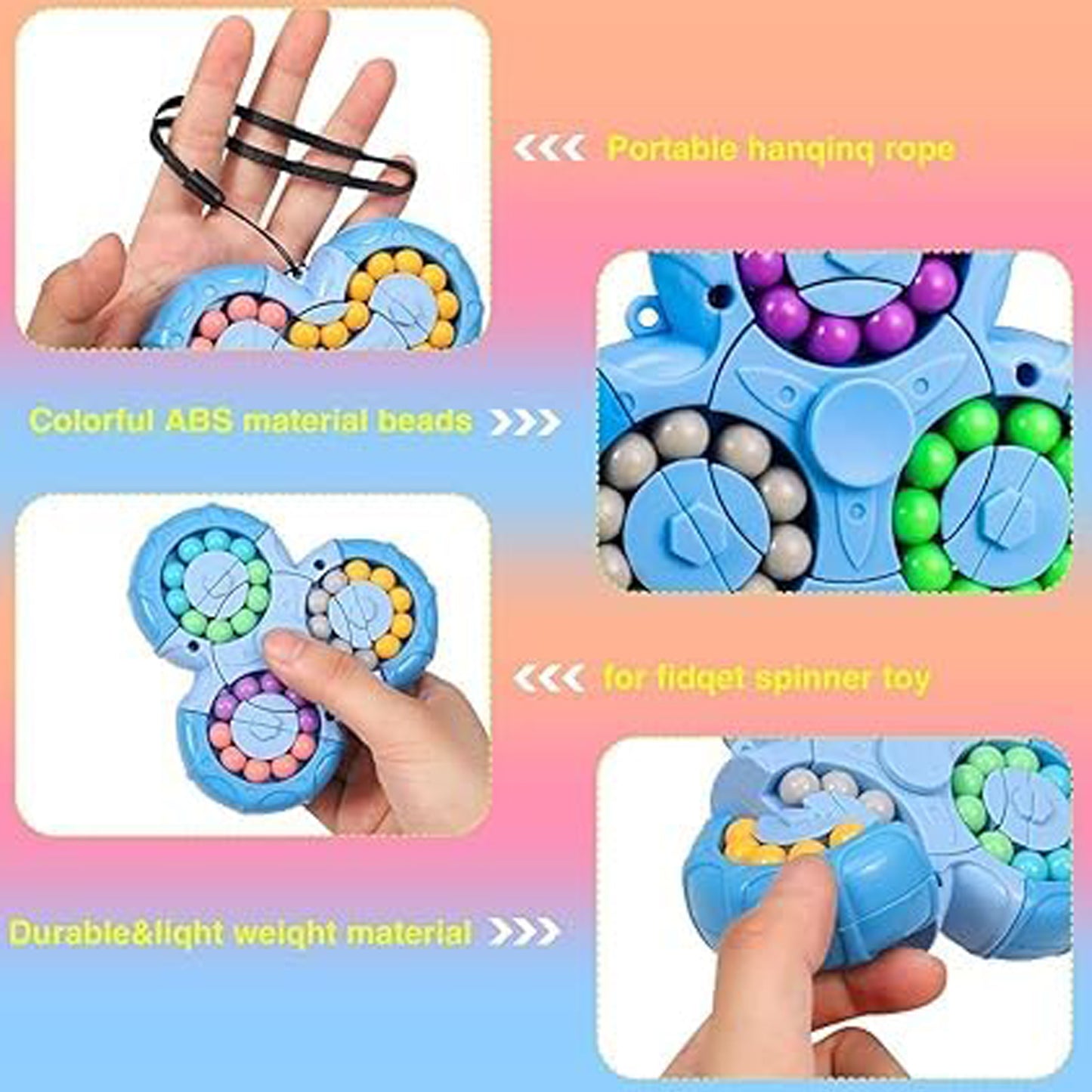 Magic Bean Rotating Cube Puzzle