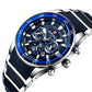 Reward VIP Luxury Chronograph Men’s Quartz Watch – Blue Dial Edition