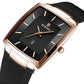 Reward Ultra Slim Black & Rose Gold Mesh Strap Analog Men's  Watch
