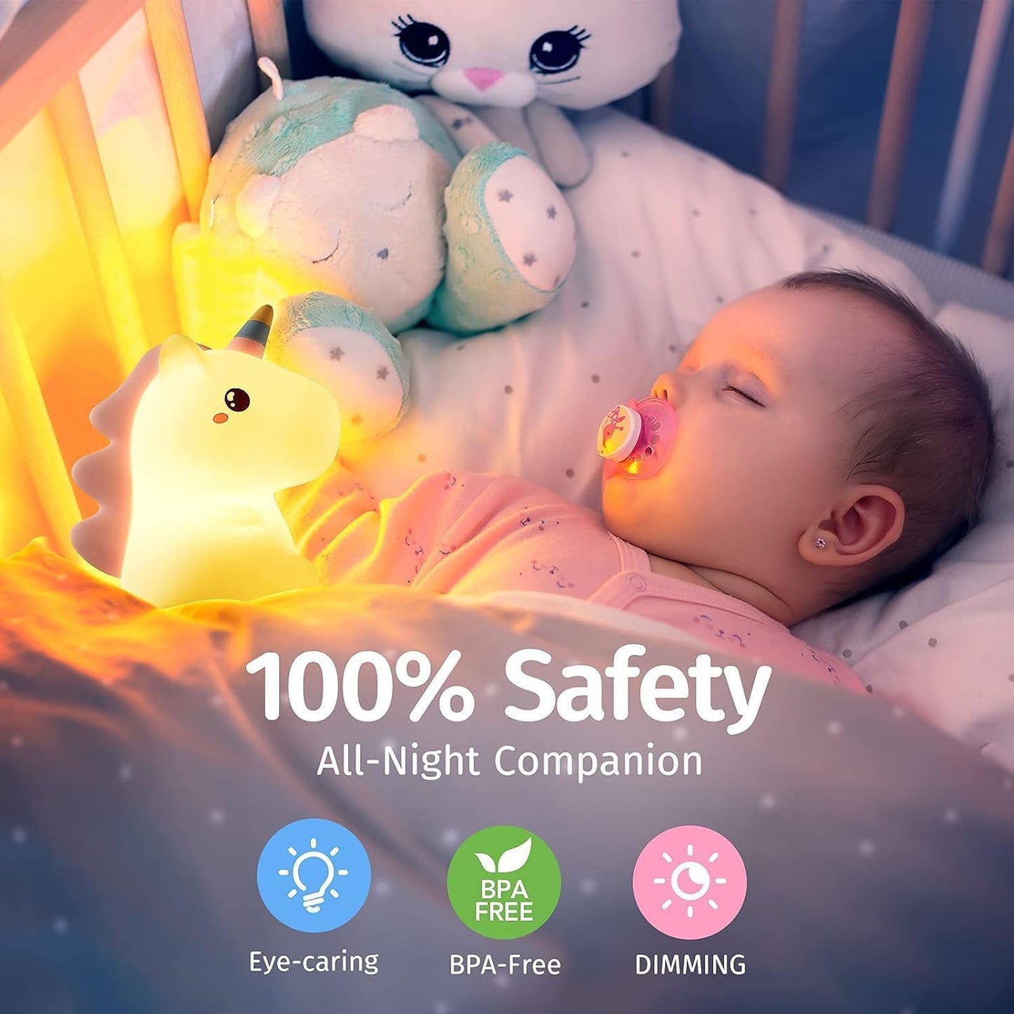 Unicorn Silicone Night Lamp
