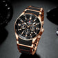 Reward VIP Luxury Chronograph Men’s Quartz Watch – Black Dial Edition