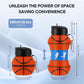 Basketball Design Foldable Water Bottle