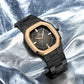 Reward Men's Multifunction Chronograph Quartz Watch – Rose Gold Case