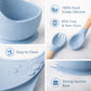 6Pcs Silicone Baby Feeding Set